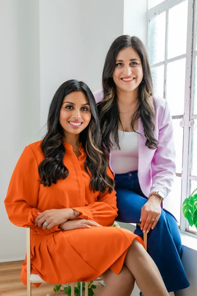 Lion Pose founders Madhu Punjabi and Nisha Phatak